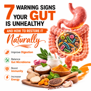 7 warning signs of poor gut health and natural ways to restore digestive balance and gut microbiome health