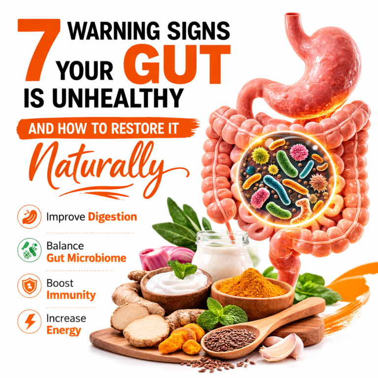7 warning signs of poor gut health and natural ways to restore digestive balance and gut microbiome health